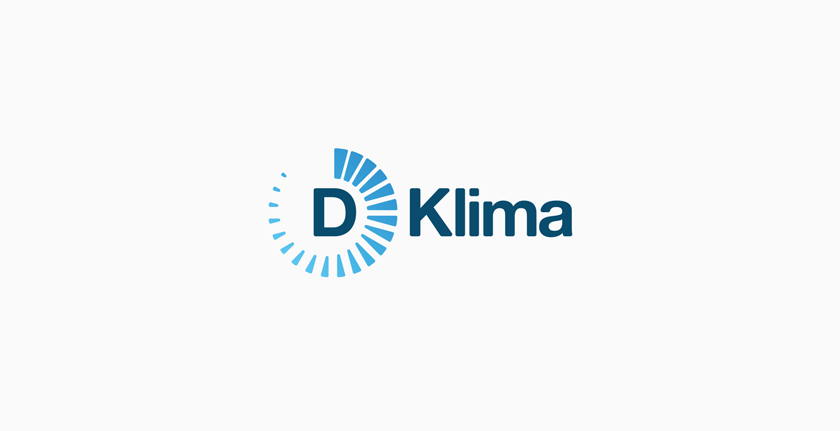 Project - D-Klima – logo, základní provedení