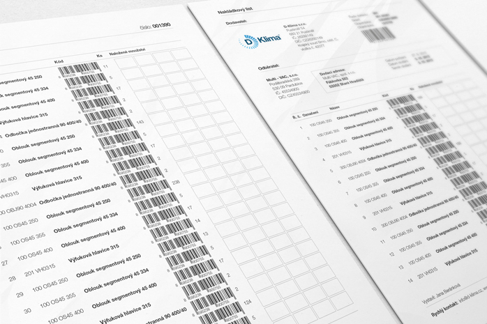 D-Klima – bill of lading