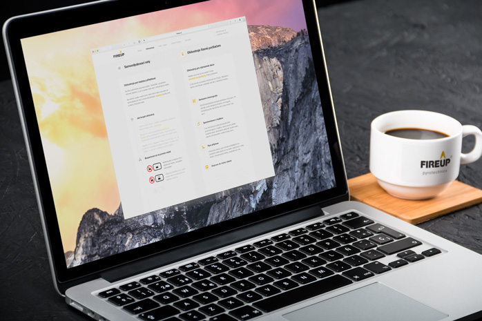 FireUp – web na desktopu