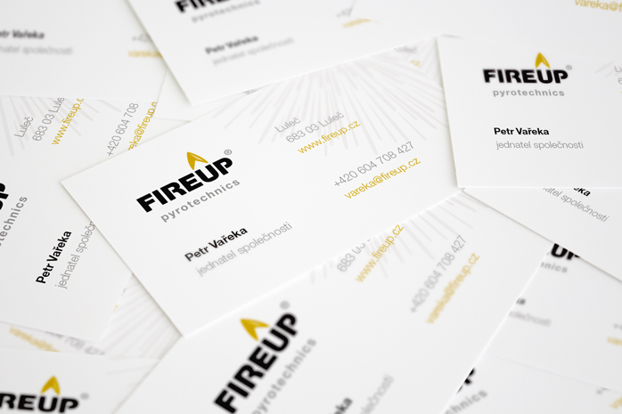 FireUp - corporate business cards