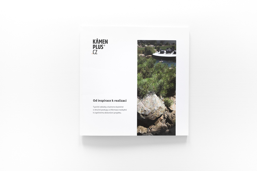 Kámen PLUS – product catalog, cover
